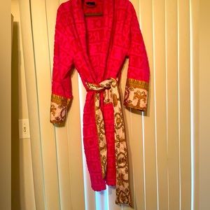 VERSACE USED I ♡ BAROQUE BATHROBE